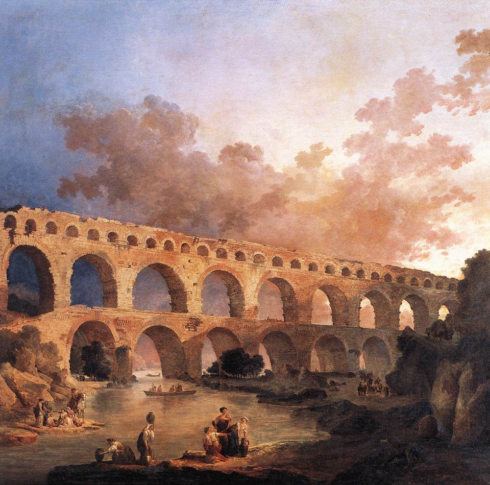 ROBERT, Hubert The Pont du Gard AF